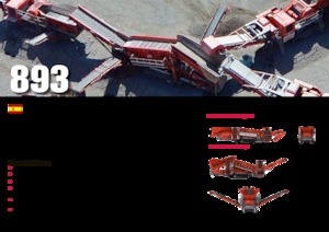 Mobil tarama tesisleri Terex-Finlay 893