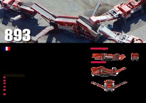 Mobil tarama tesisleri Terex-Finlay 893