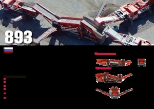 Mobil tarama tesisleri Terex-Finlay 893