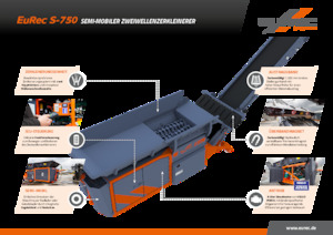 Mobile Screening Plants Arjes EuRec S-750