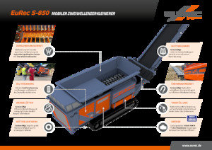 Mobile Screening Plants Arjes EuRec S-850