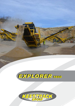 Mobil tarama tesisleri Keestrack Explorer 1800