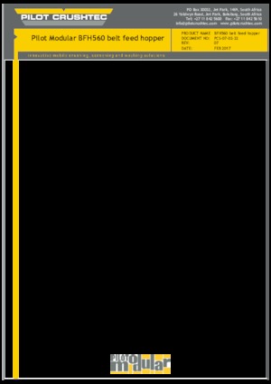 Mobil tarama tesisleri Pilot Crushtec GFH560