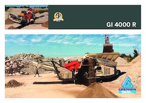 Mobile Screening Plants Gasparin Gi 4000 R 