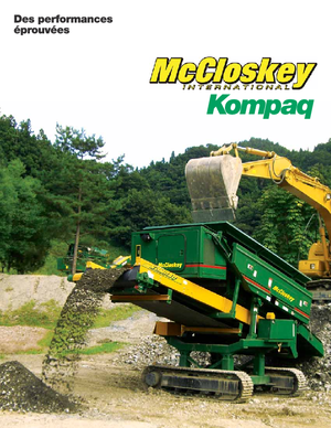 Mobile Screening Plants McCloskey Kompaq