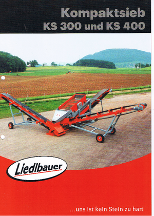 Mobil tarama tesisleri Liedlbauer KS 300