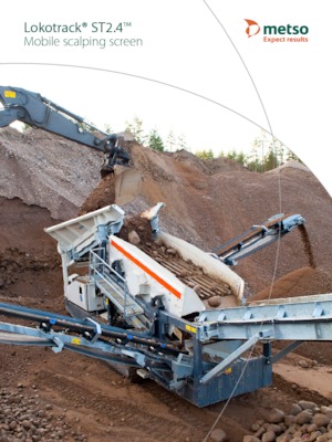 Mobile Screening Plants Metso Lokotrack ST2.4
