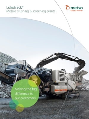 Mobile Screening Plants Metso Lokotrack ST4.8
