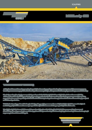 Mobile Screening Plants Pilot Crushtec MAXIscalp 600