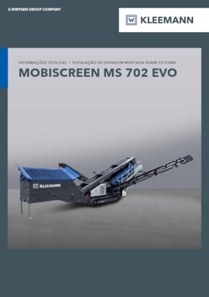 Mobile Screening Plants Kleemann MS 702i EVO