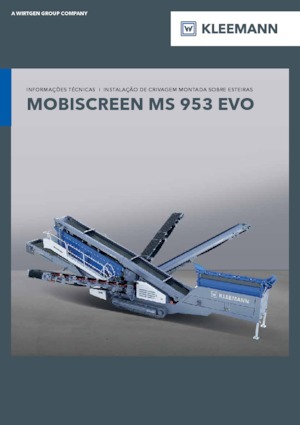 Mobile Screening Plants Kleemann MS 953i EVO