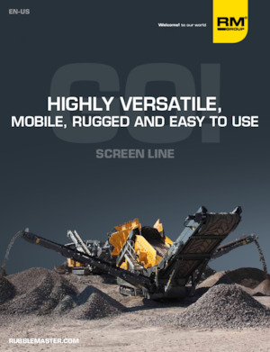 Mobile Screening Plants Rubble Master MSC 10500M
