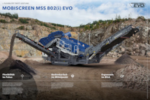 Mobile Screening Plants Kleemann MSS 802(i) EVO
