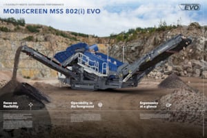 Mobil tarama tesisleri Kleemann MSS 802(i) EVO