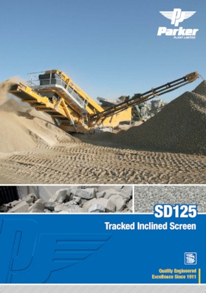 Mobile Screening Plants Parker SD125