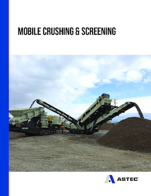 Mobile Screening Plants Astec SDF13