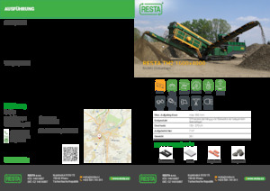 Mobile Screening Plants RESTA TH2