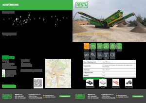 Mobile Screening Plants RESTA TH3