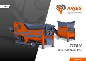 Mobile Screening Plants Arjes TITAN 900