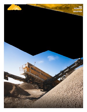 Mobile Screening Plants IROCK  TS-514 TD