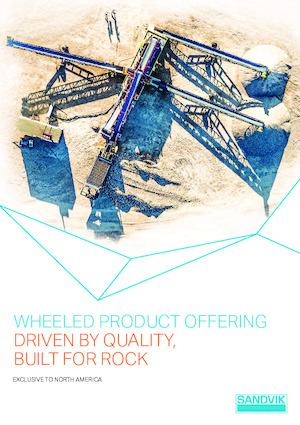 Mobil tarama tesisleri Sandvik UH373