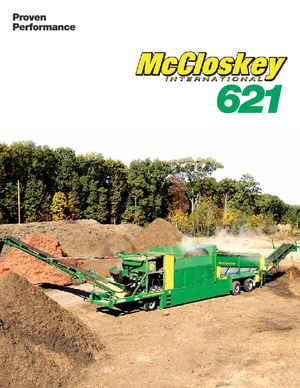 Mobile Screening Plants with Drum McCloskey 621
