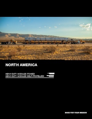 Modüler ağır iş römorkları Goldhofer THP/HL-L