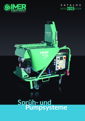 Mortar Spraying and Conveying Machinery Imer Step UP