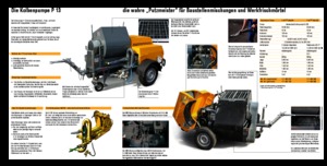 Sabit beton pompaları Putzmeister P 13 EMR KA 230