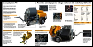 Sabit beton pompaları Putzmeister P 13 EMR KA 230