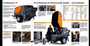 Stationary Concrete Pumps Putzmeister P 715 TD