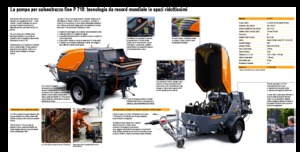 Sabit beton pompaları Putzmeister P 718 TD