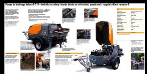 Sabit beton pompaları Putzmeister P 718 TD