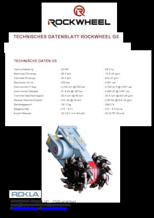 Mountable Milling Heads For Hydraulic Excavators Rockwheel by ROCK.ZONE G 5