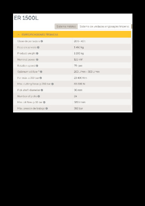Mountable Milling Heads For Hydraulic Excavators Epiroc ER 1500L