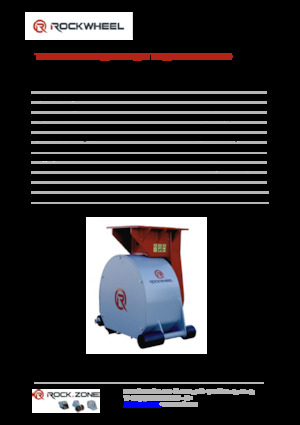 Mountable Milling Heads For Hydraulic Excavators Rockwheel by ROCK.ZONE RR 200