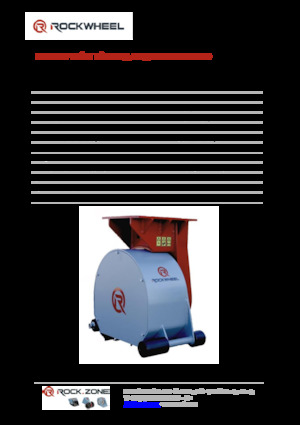 Mountable Milling Heads For Hydraulic Excavators Rockwheel by ROCK.ZONE RR 200