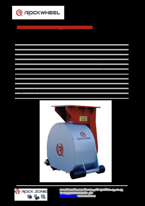 Mountable Milling Heads For Hydraulic Excavators Rockwheel by ROCK.ZONE RR 200