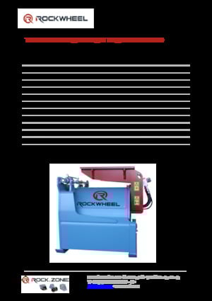 Monte edilebilir freze başlıkları (hidr.) Rockwheel by ROCK.ZONE RR 600