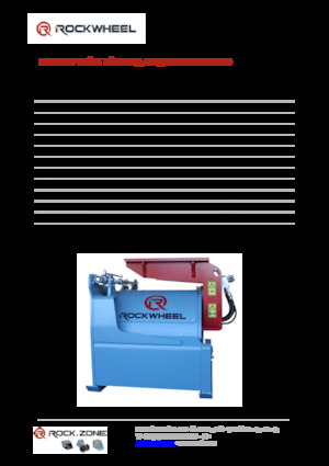 Mountable Milling Heads For Hydraulic Excavators Rockwheel by ROCK.ZONE RR 600