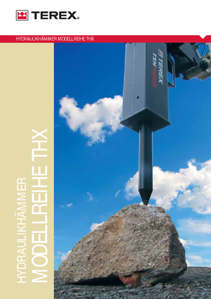 Mountable Milling Heads For Hydraulic Excavators Terex WS 30 HD