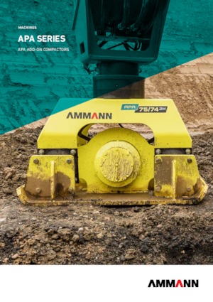 Compactors for Hydraulic excavators Ammann APA 2040