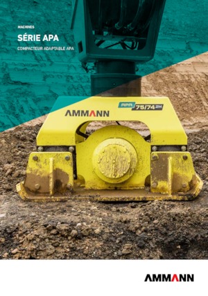 Compactors for Hydraulic excavators Ammann APA 2040