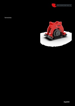 Compactors for Hydraulic excavators Rototilt® C22