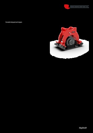 Compactors for Hydraulic excavators Rototilt® C22