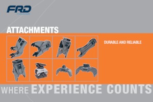 Compactors for Hydraulic excavators FRD FCP 12