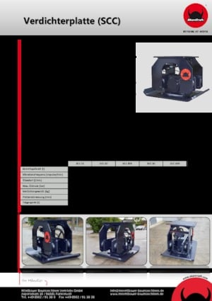 Montajlı yüzey vibratörleri SkanCraft SCC30R