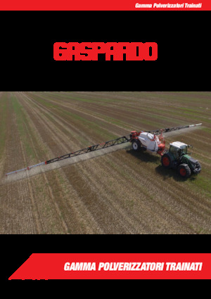 Çakma tarla pülverizatörleri Gaspardo Campo 22C