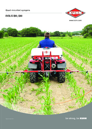 Tarla püskürtücüler Kuhn Evolis Q80