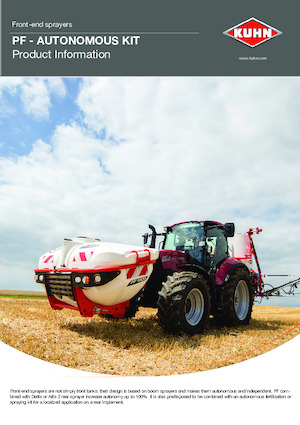 Tarla püskürtücüler Kuhn Autonomous Kit